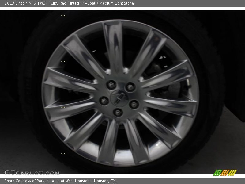 Ruby Red Tinted Tri-Coat / Medium Light Stone 2013 Lincoln MKX FWD