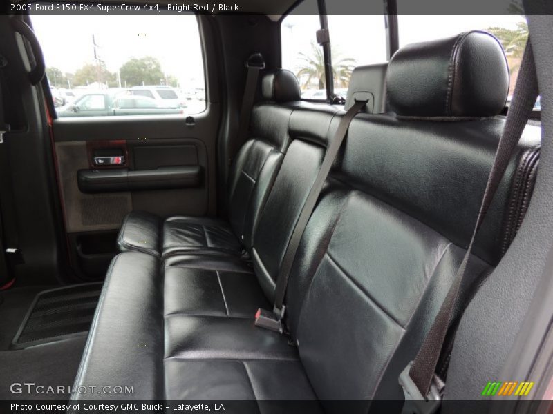 Bright Red / Black 2005 Ford F150 FX4 SuperCrew 4x4