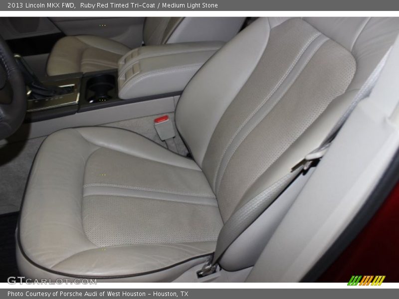 Ruby Red Tinted Tri-Coat / Medium Light Stone 2013 Lincoln MKX FWD