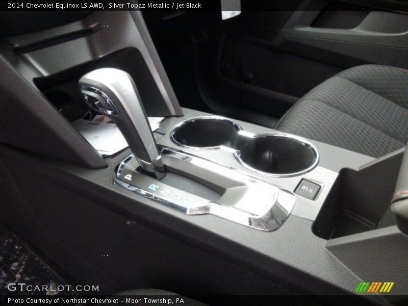 Silver Topaz Metallic / Jet Black 2014 Chevrolet Equinox LS AWD