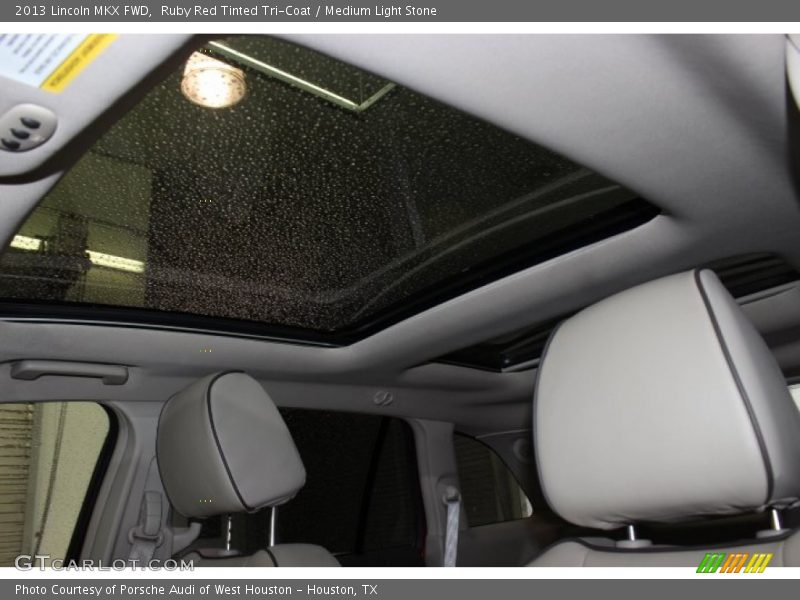 Ruby Red Tinted Tri-Coat / Medium Light Stone 2013 Lincoln MKX FWD