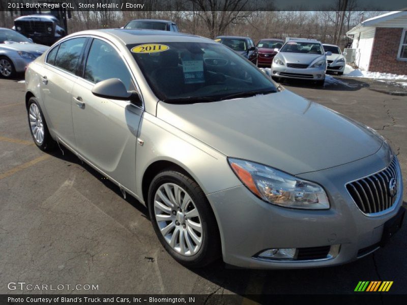 Stone Metallic / Ebony 2011 Buick Regal CXL