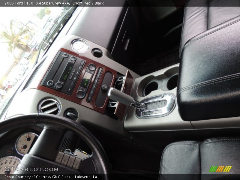Bright Red / Black 2005 Ford F150 FX4 SuperCrew 4x4