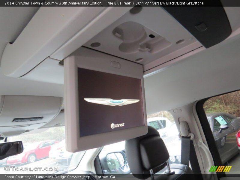 True Blue Pearl / 30th Anniversary Black/Light Graystone 2014 Chrysler Town & Country 30th Anniversary Edition
