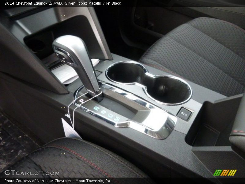 Silver Topaz Metallic / Jet Black 2014 Chevrolet Equinox LS AWD