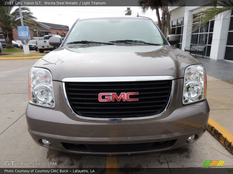 Mocha Steel Metallic / Light Titanium 2013 GMC Yukon SLT