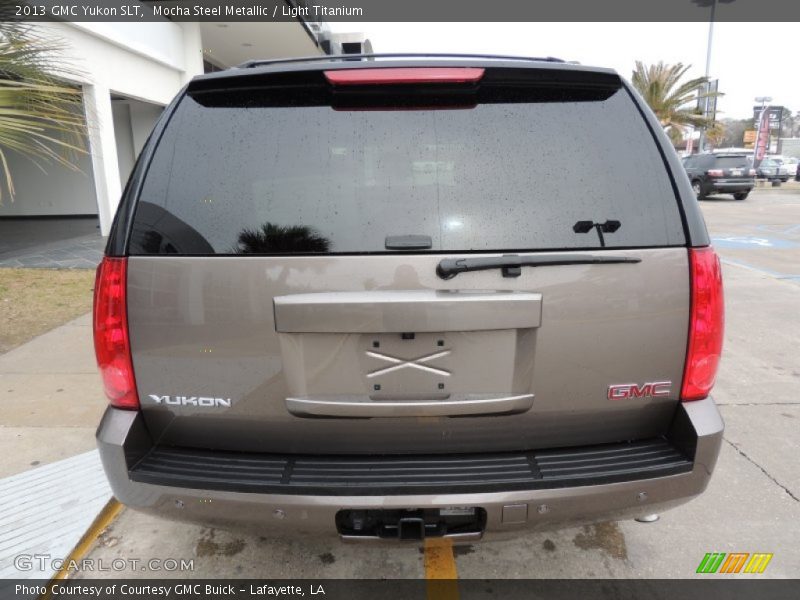 Mocha Steel Metallic / Light Titanium 2013 GMC Yukon SLT