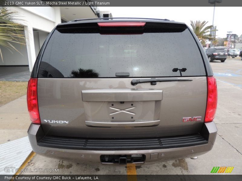 Mocha Steel Metallic / Light Titanium 2013 GMC Yukon SLT
