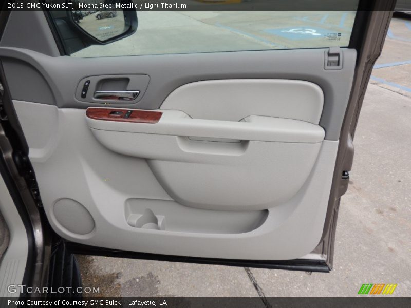 Mocha Steel Metallic / Light Titanium 2013 GMC Yukon SLT