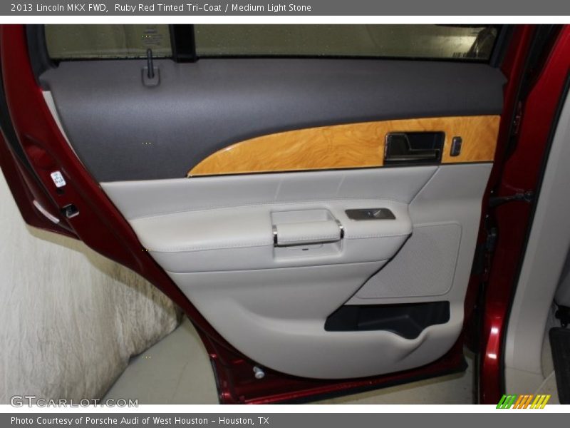 Ruby Red Tinted Tri-Coat / Medium Light Stone 2013 Lincoln MKX FWD
