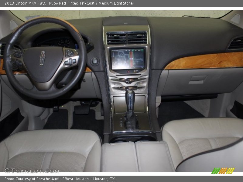 Ruby Red Tinted Tri-Coat / Medium Light Stone 2013 Lincoln MKX FWD