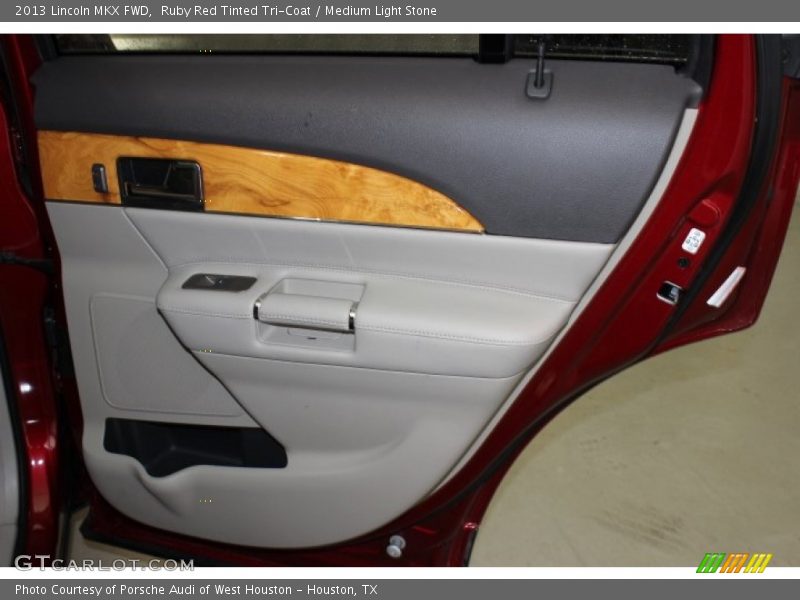 Ruby Red Tinted Tri-Coat / Medium Light Stone 2013 Lincoln MKX FWD
