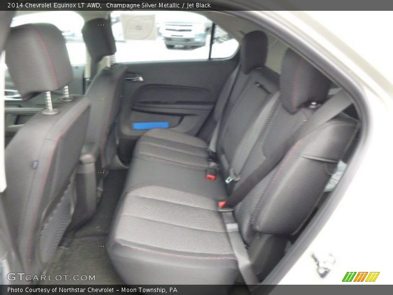Champagne Silver Metallic / Jet Black 2014 Chevrolet Equinox LT AWD