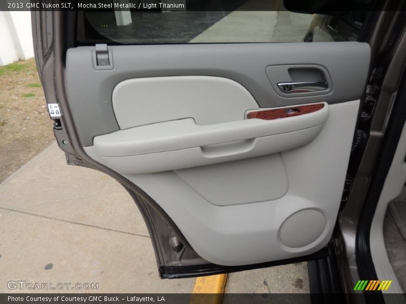Mocha Steel Metallic / Light Titanium 2013 GMC Yukon SLT