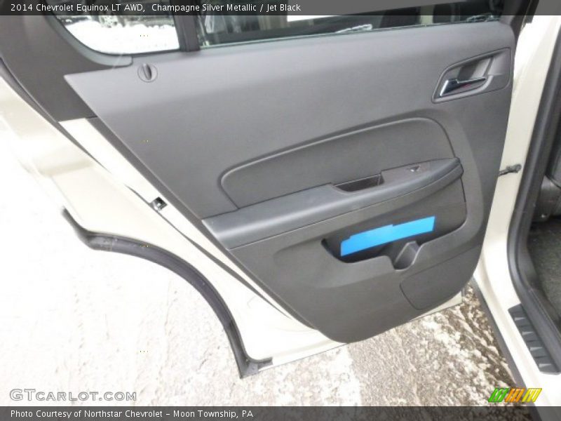 Champagne Silver Metallic / Jet Black 2014 Chevrolet Equinox LT AWD