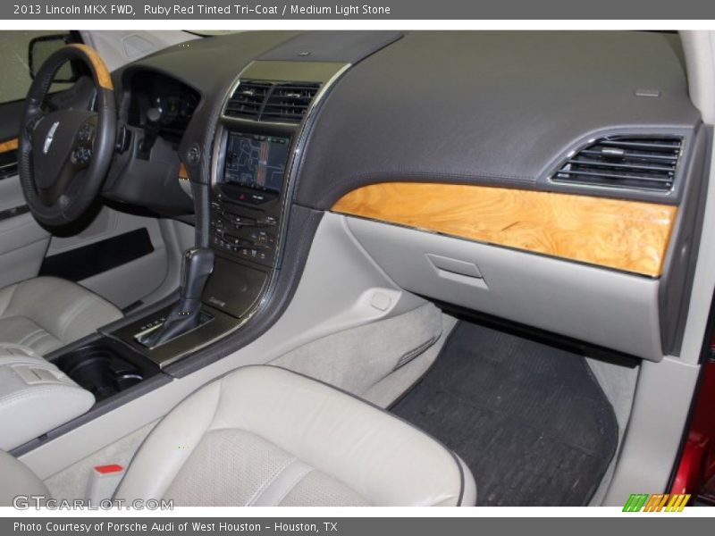 Ruby Red Tinted Tri-Coat / Medium Light Stone 2013 Lincoln MKX FWD