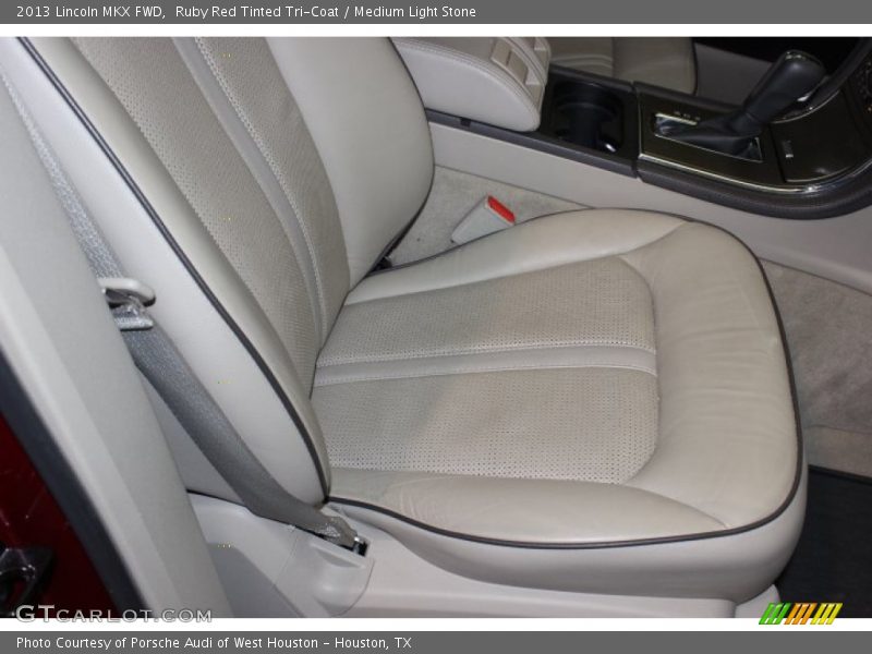 Ruby Red Tinted Tri-Coat / Medium Light Stone 2013 Lincoln MKX FWD