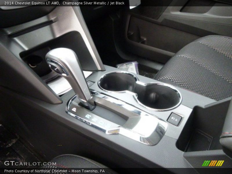 Champagne Silver Metallic / Jet Black 2014 Chevrolet Equinox LT AWD