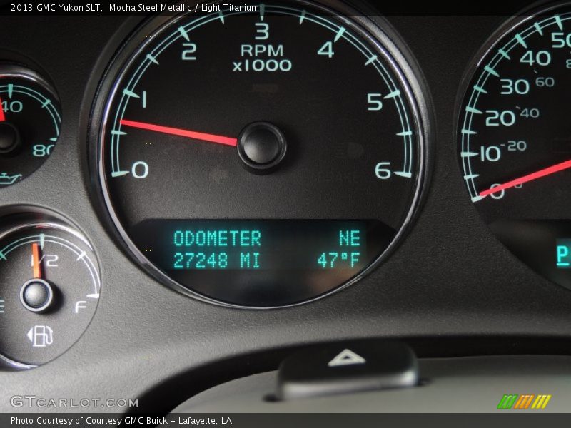 Mocha Steel Metallic / Light Titanium 2013 GMC Yukon SLT