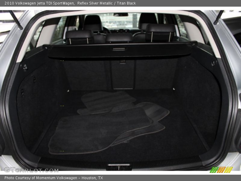 Reflex Silver Metallic / Titan Black 2010 Volkswagen Jetta TDI SportWagen