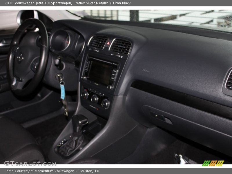 Reflex Silver Metallic / Titan Black 2010 Volkswagen Jetta TDI SportWagen