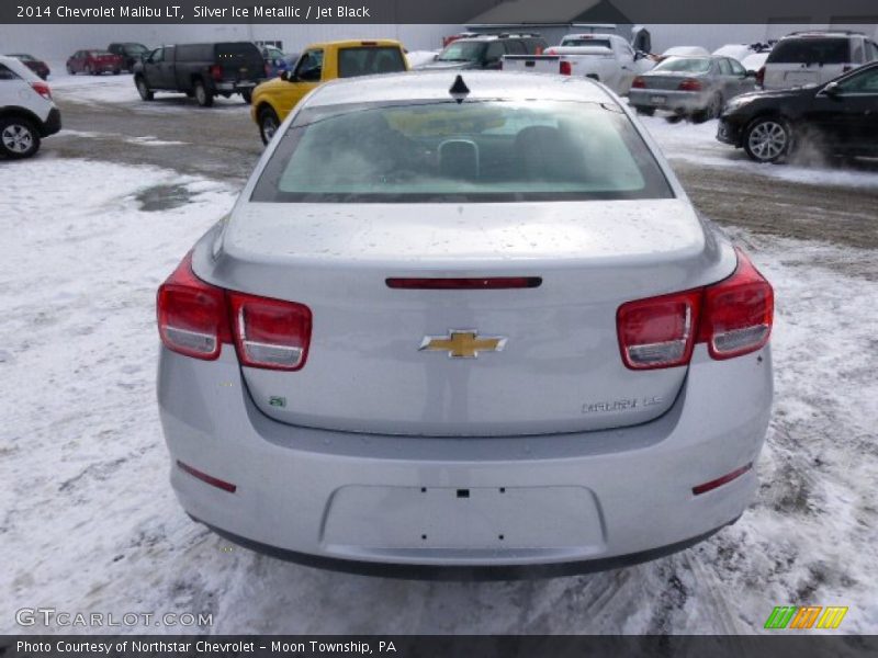 Silver Ice Metallic / Jet Black 2014 Chevrolet Malibu LT