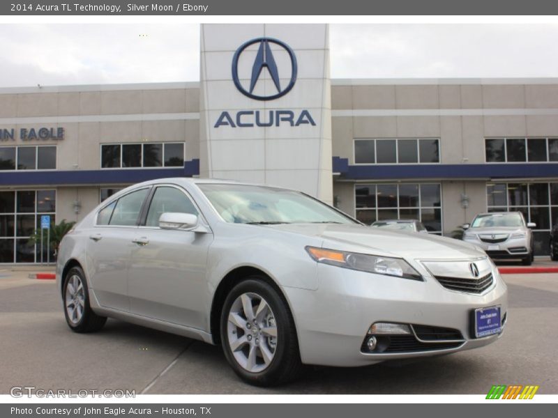 Silver Moon / Ebony 2014 Acura TL Technology