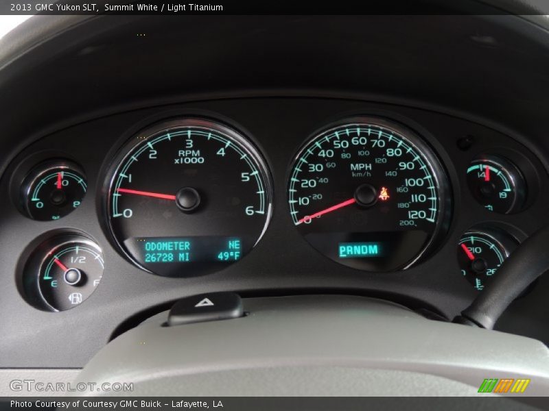 Summit White / Light Titanium 2013 GMC Yukon SLT