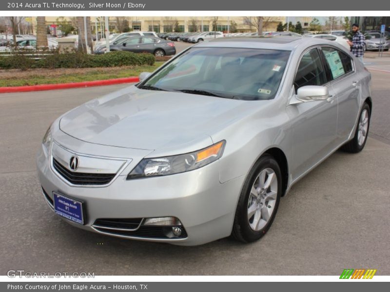 Silver Moon / Ebony 2014 Acura TL Technology