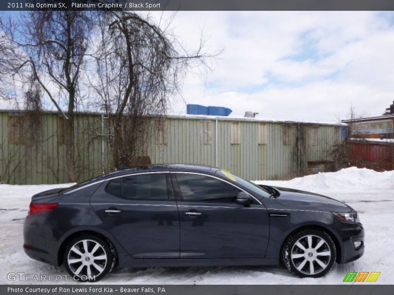 Platinum Graphite / Black Sport 2011 Kia Optima SX