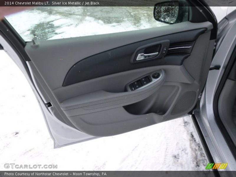 Silver Ice Metallic / Jet Black 2014 Chevrolet Malibu LT
