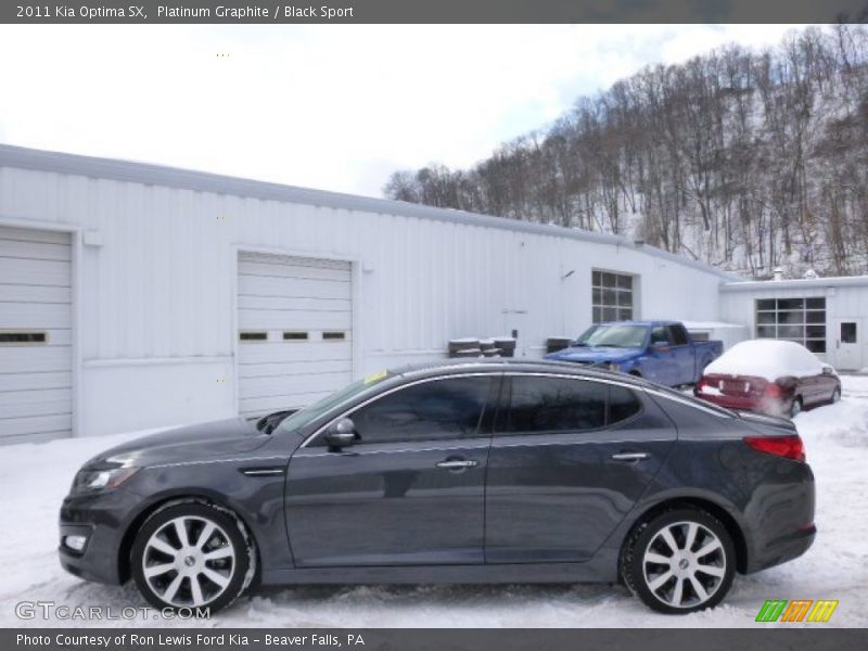 Platinum Graphite / Black Sport 2011 Kia Optima SX