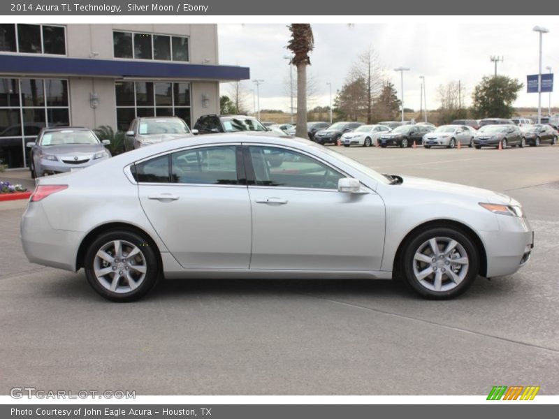 Silver Moon / Ebony 2014 Acura TL Technology