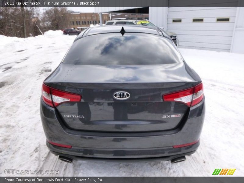 Platinum Graphite / Black Sport 2011 Kia Optima SX