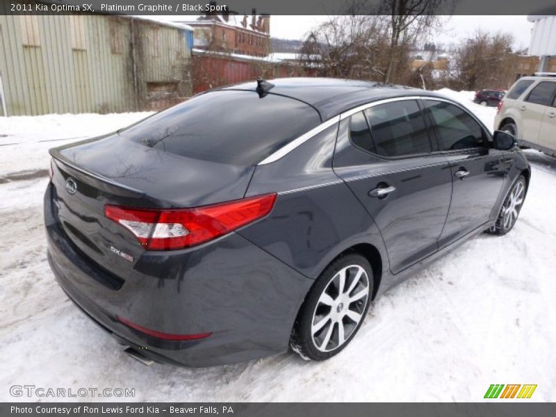 Platinum Graphite / Black Sport 2011 Kia Optima SX