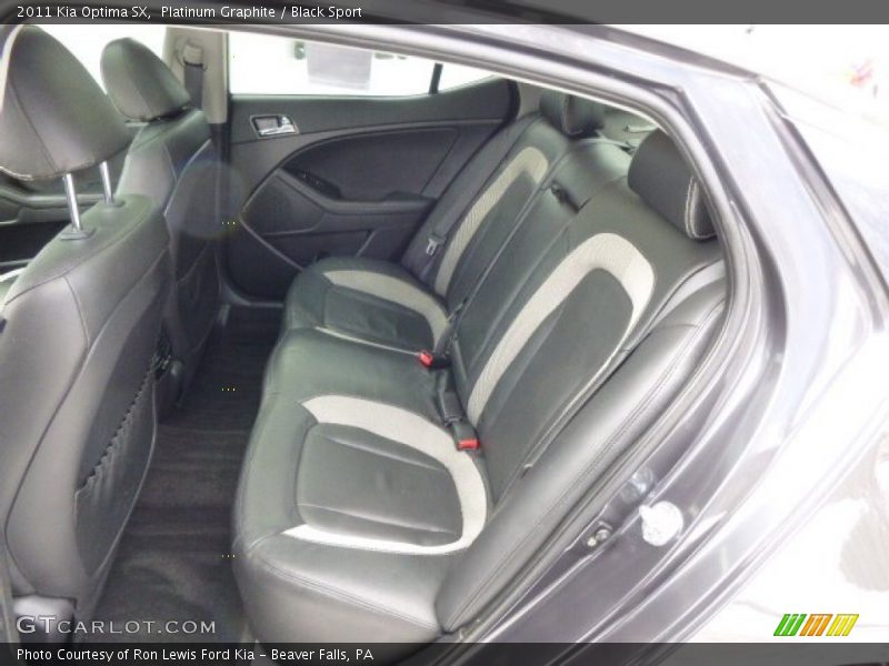 Platinum Graphite / Black Sport 2011 Kia Optima SX