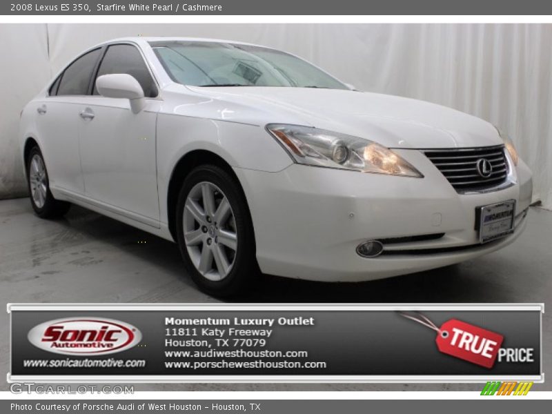Starfire White Pearl / Cashmere 2008 Lexus ES 350