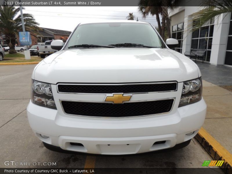 Summit White / Ebony 2013 Chevrolet Suburban LT 4x4