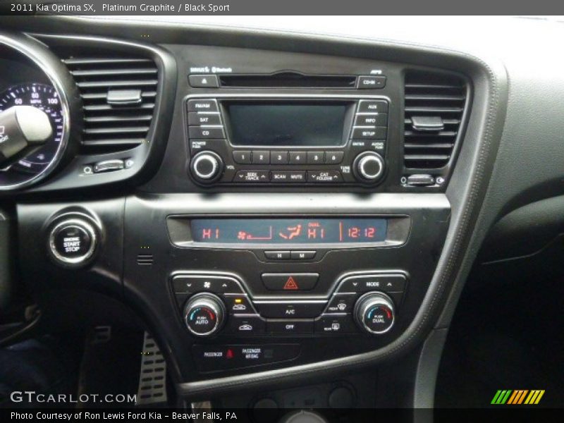 Platinum Graphite / Black Sport 2011 Kia Optima SX