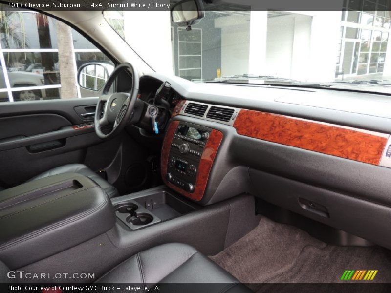 Summit White / Ebony 2013 Chevrolet Suburban LT 4x4