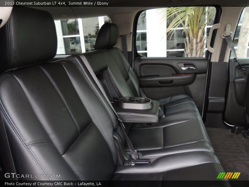 Summit White / Ebony 2013 Chevrolet Suburban LT 4x4