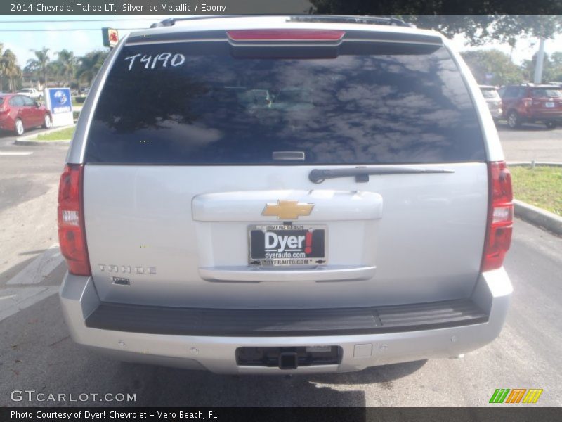 Silver Ice Metallic / Ebony 2014 Chevrolet Tahoe LT