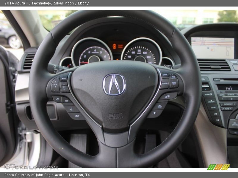 Silver Moon / Ebony 2014 Acura TL Technology