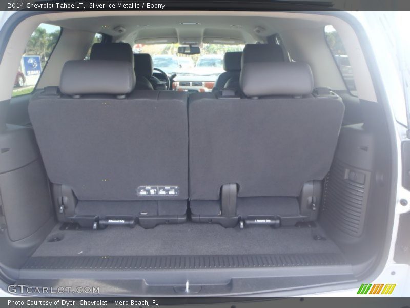 Silver Ice Metallic / Ebony 2014 Chevrolet Tahoe LT