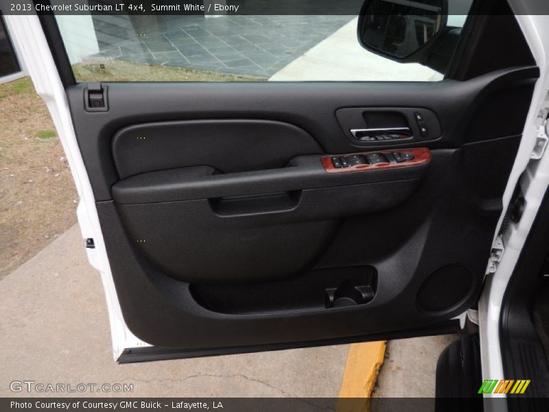 Summit White / Ebony 2013 Chevrolet Suburban LT 4x4