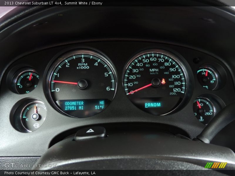 Summit White / Ebony 2013 Chevrolet Suburban LT 4x4