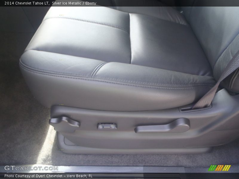 Silver Ice Metallic / Ebony 2014 Chevrolet Tahoe LT