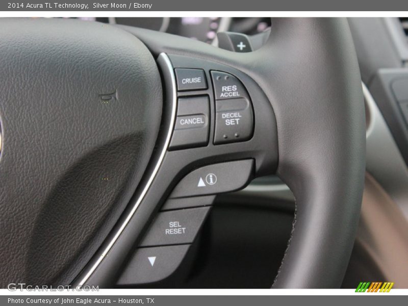 Silver Moon / Ebony 2014 Acura TL Technology