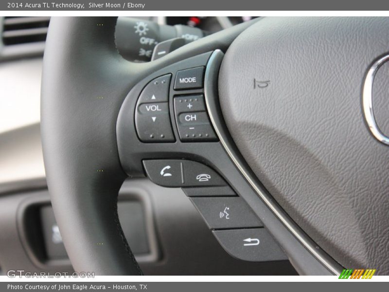 Silver Moon / Ebony 2014 Acura TL Technology
