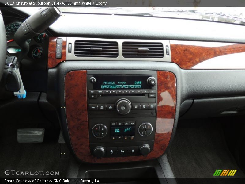 Summit White / Ebony 2013 Chevrolet Suburban LT 4x4